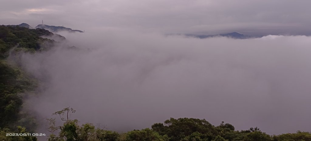 二格山差強人意的藍天雲海+流瀑 8/10&11十三股山+雲海山_2244834