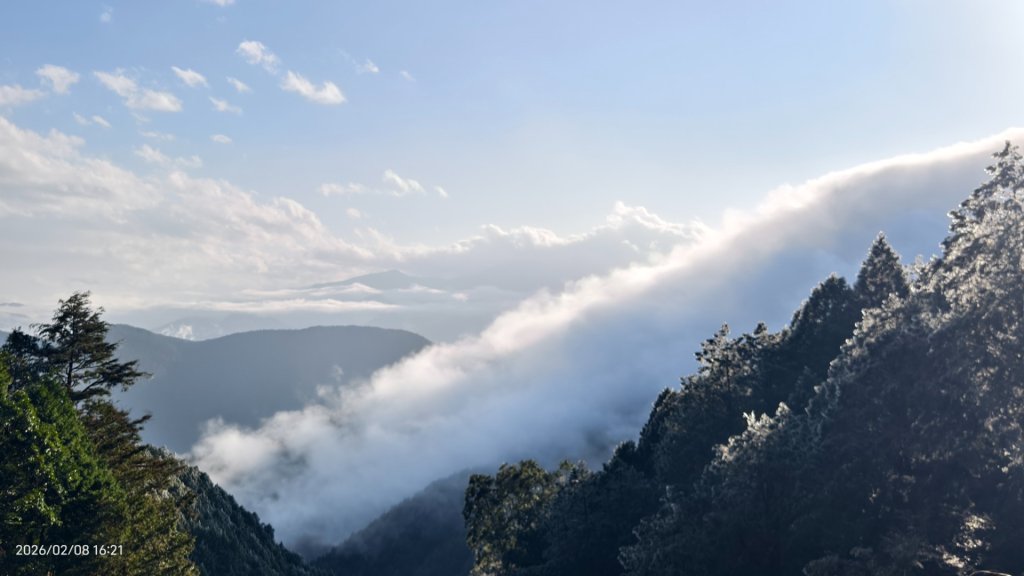 #霧淞 #雲海 #雲瀑 #霧虹 #太平山 #望洋山 #觀雲步道 #翠峰道路  2/8_2995280