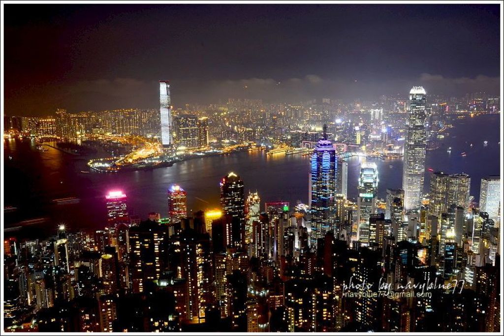 　香港太平山山頂環迴步行徑+百萬夜景_136082