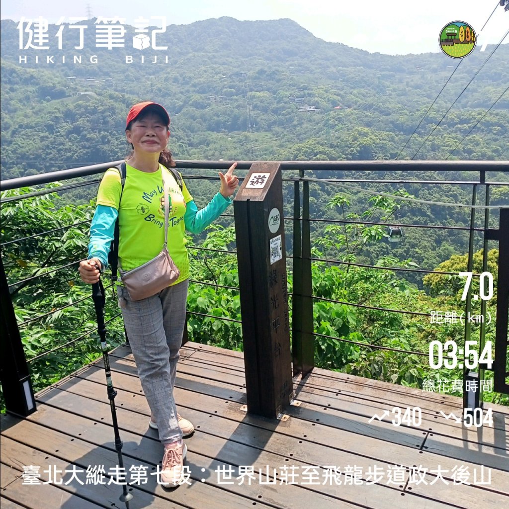 【臺北大縱走 7】樟山寺→國立政治大學 & 獲得第一回合「全程完成證書」_2471782