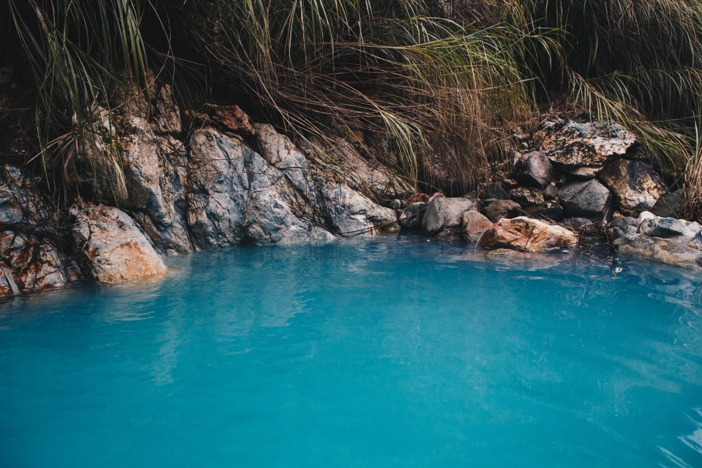 藍藍的池水-磺溪溫泉_433809