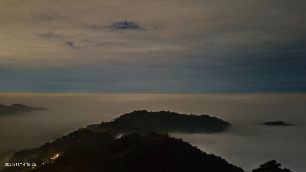 苗栗馬那邦/天然湖&薑蔴園 #星空月圓 #琉璃光雲海 #雲瀑 11/14_2647543