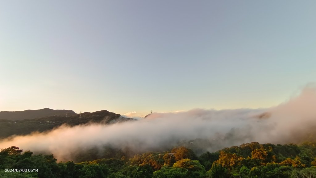 翡翠水庫壩頂星空月色 #琉璃雲海 &石碇二格 #雲瀑 7/3_2541357