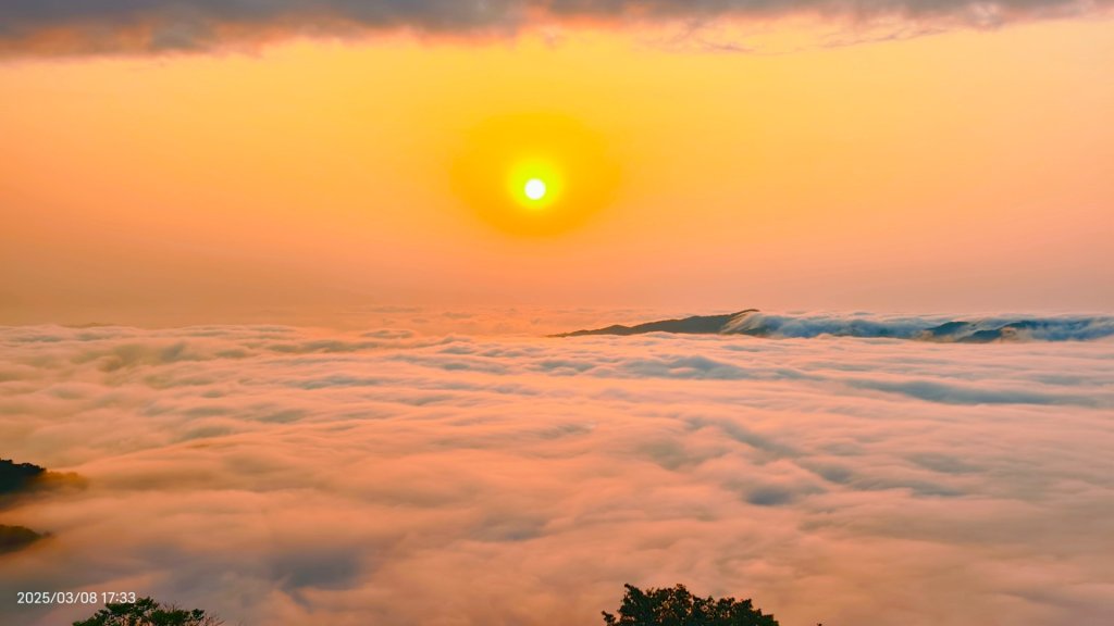 #馬那邦山 #夕陽 #雲海 #雲浪 3/8_2730417