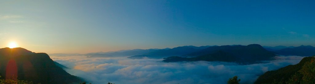 翡翠水庫壩頂星空月亮/日出雲海6/24 #日月同框雲海_2533514