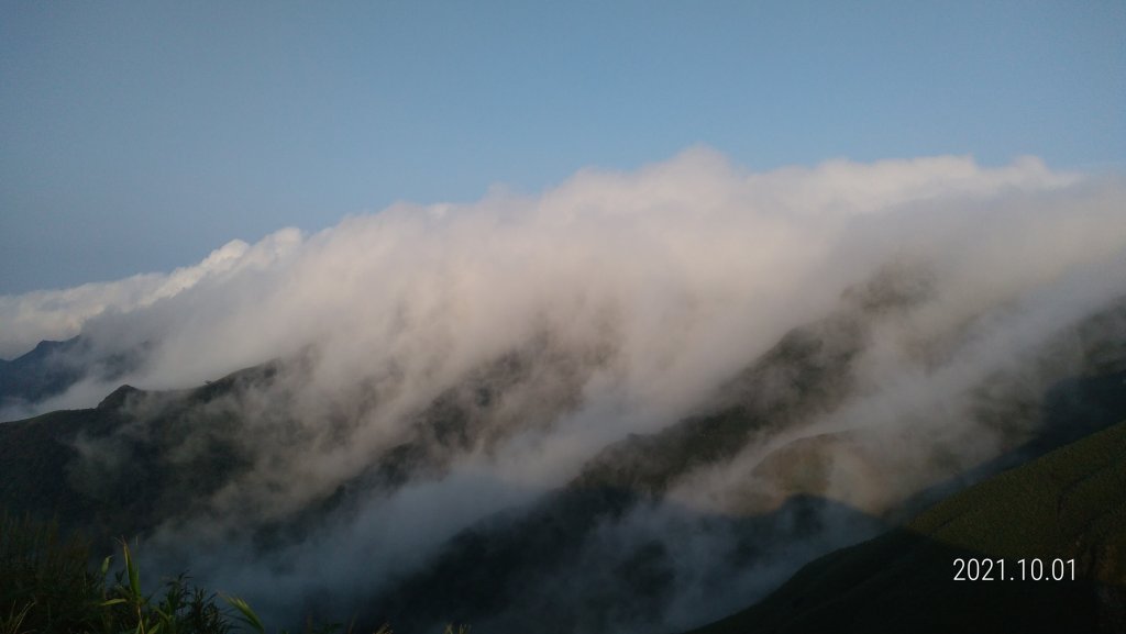 陽明山再見很滿意的雲瀑&觀音圈+夕陽，爽 !_1475054