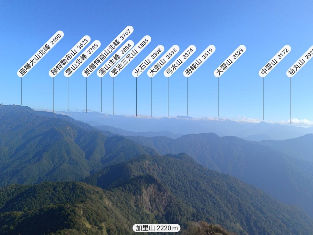 20241228之向天湖山 加里山 哈堪尼山 虎山西南峰 南大龜山 三角湖山_2688683