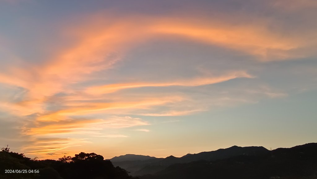 夜景 #琉璃光雲瀑 &火燒雲日出&藍天 #雲瀑  6/25_2534917