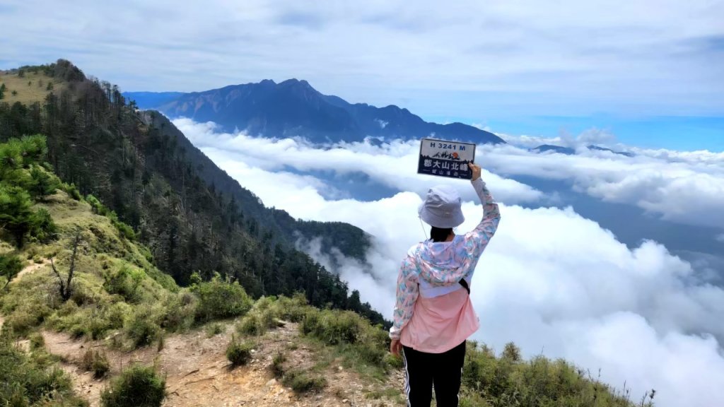 【百岳】郡大山，郡大山北峰，望鄉山_2741906