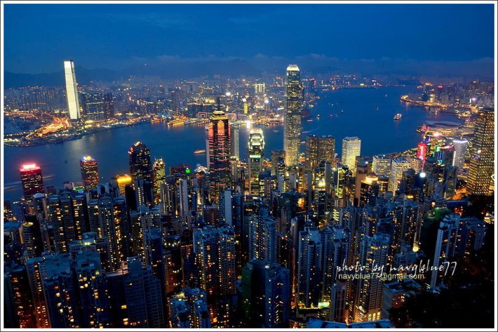 　香港太平山山頂環迴步行徑+百萬夜景_136084