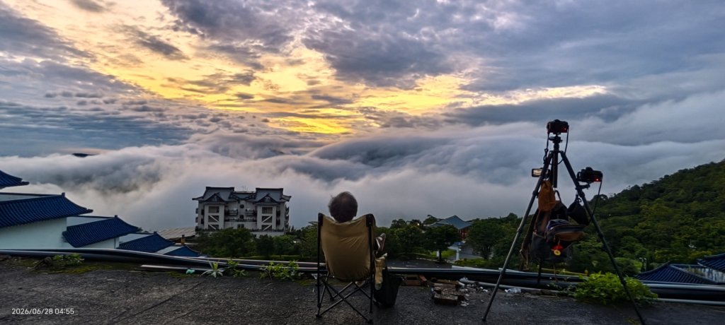 #新店四十份 #翡翠水庫壩頂 #雲瀑 #雲海 #日出 6/28&7/4封面圖