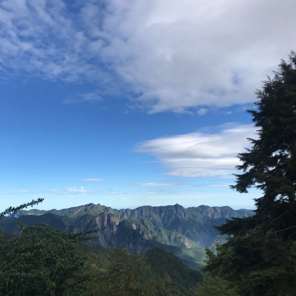 塔塔加五連峰順走玉山登山口_968577