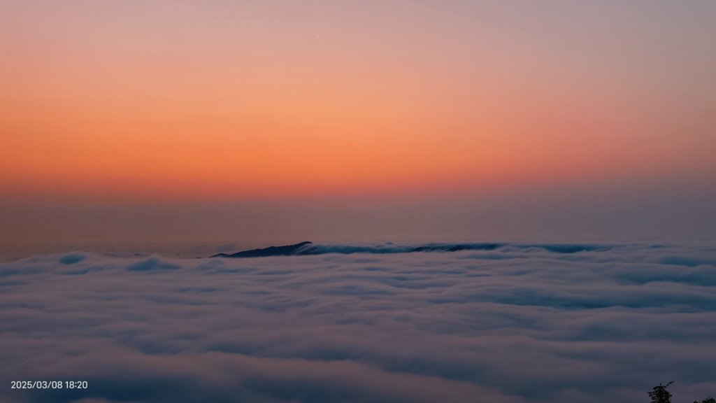 #馬那邦山 #夕陽 #雲海 #雲浪 3/8_2730401