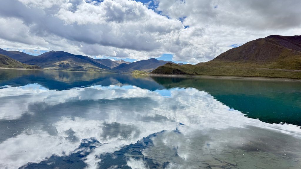 西藏的高山聖湖💙一措再措_2907620