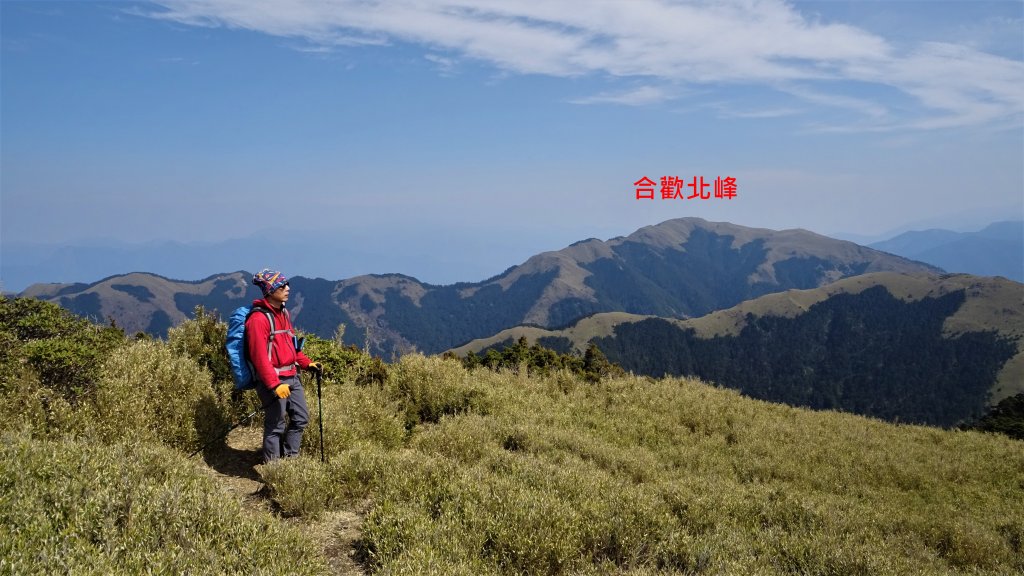 浪漫台十四甲線上合歡南主峰稜線之美_1026068