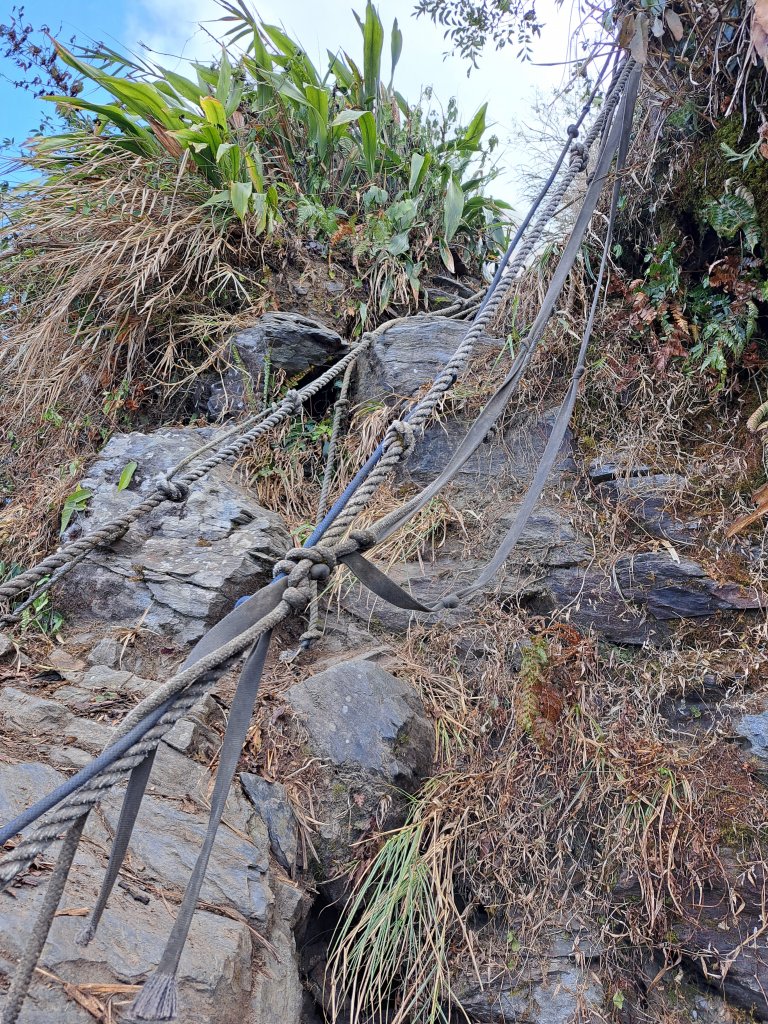 鱈葉根山+真笠山+白賓山縱走(救援中繼站起登)20230227_2046019