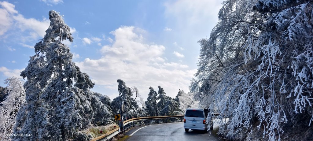 #霧淞 #雲海 #雲瀑 #霧虹 #太平山 #望洋山 #觀雲步道 #翠峰道路  2/8封面圖