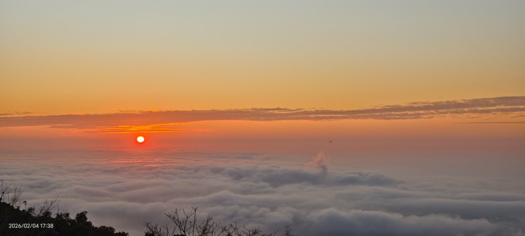 #觀音山 #雲海 #夕陽 #琉璃光 #天空之城 2/4_2993084