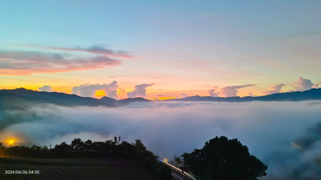 坪林趴趴走追雲趣 - 日出火燒雲雲海&觀音圈6/26 & 30_2535280