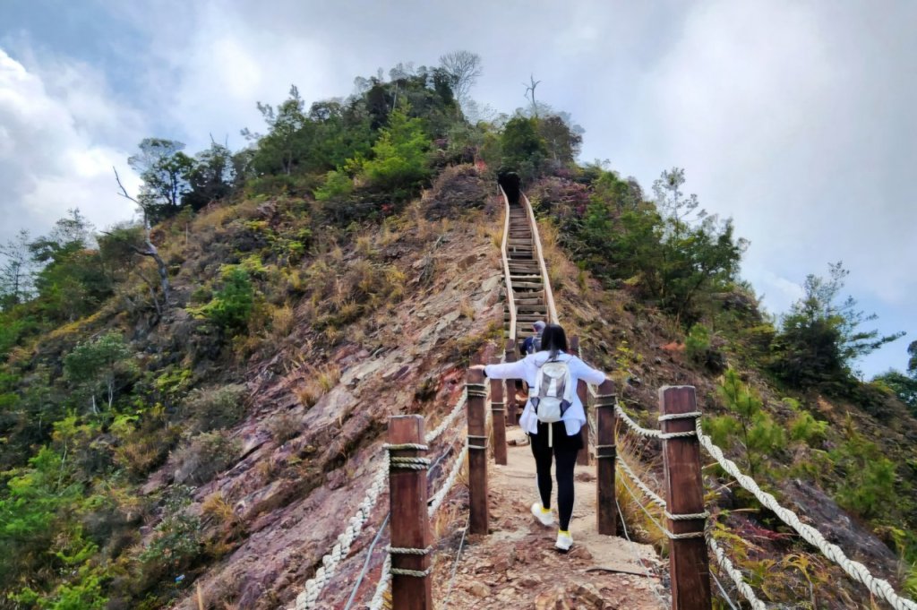 【中級山】天梯直上雲霄，一切美景盡在眼底，谷關七雄白毛山_2742429