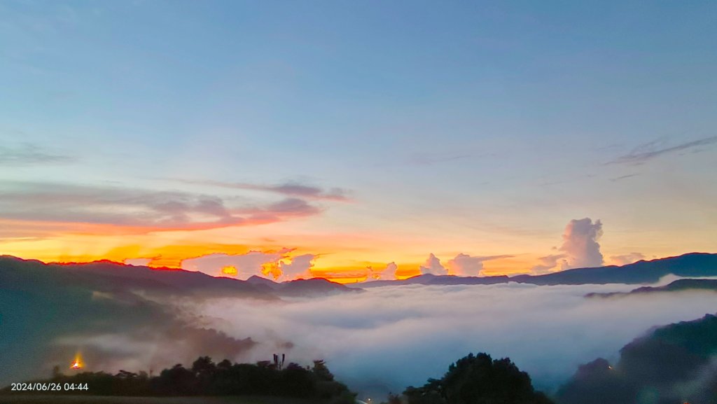 坪林趴趴走追雲趣 - 日出火燒雲雲海&觀音圈6/26 & 30_2535272