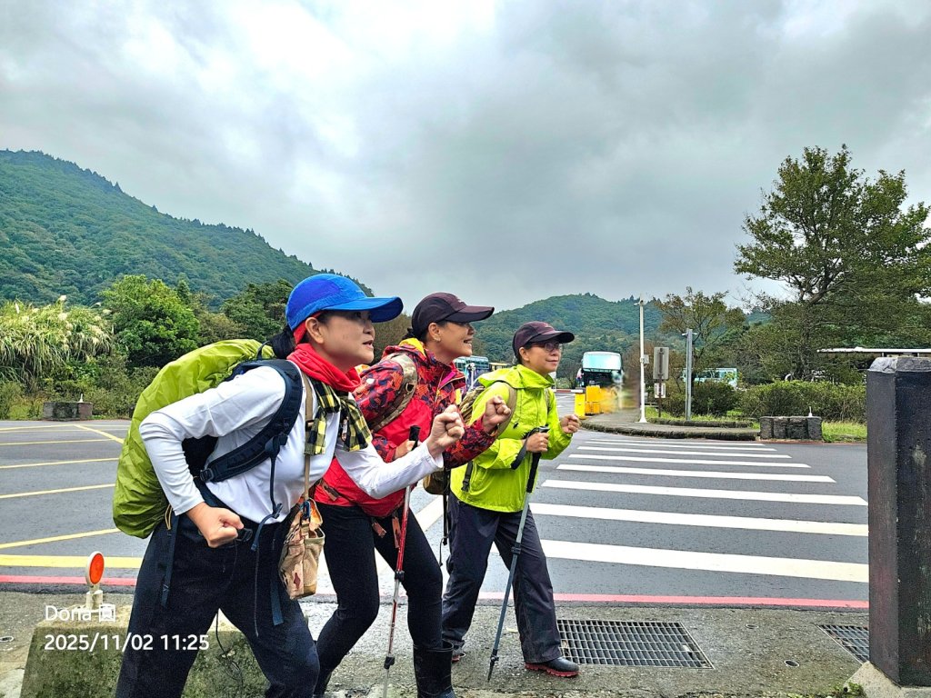陽明東缺西縱走五連峰+小油坑山(H834m)封面圖