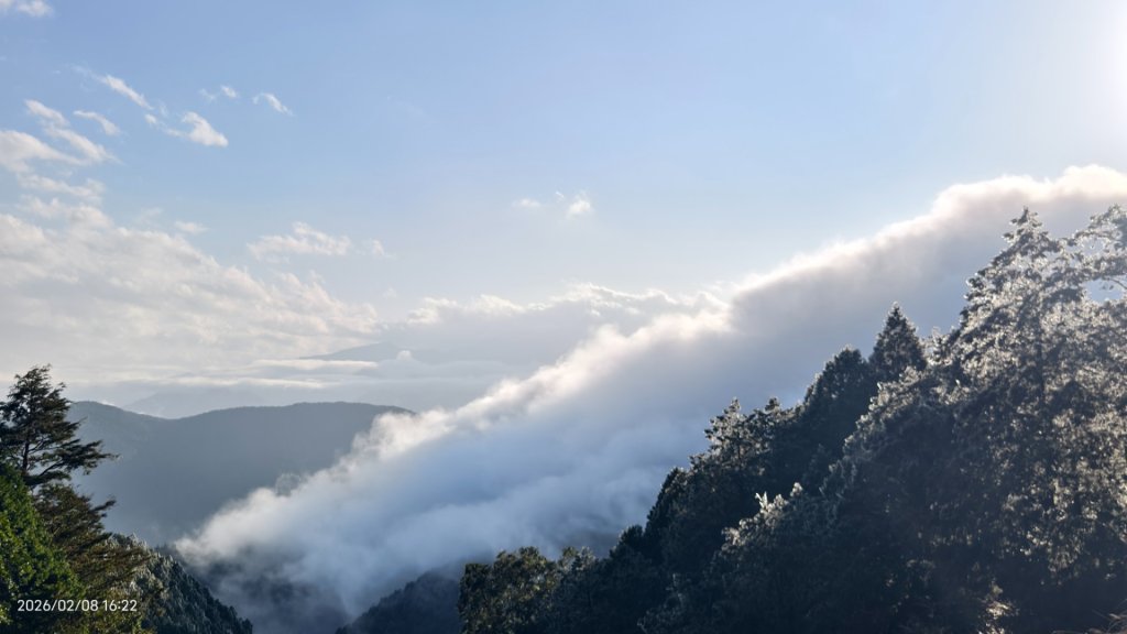 #霧淞 #雲海 #雲瀑 #霧虹 #太平山 #望洋山 #觀雲步道 #翠峰道路  2/8_2995281