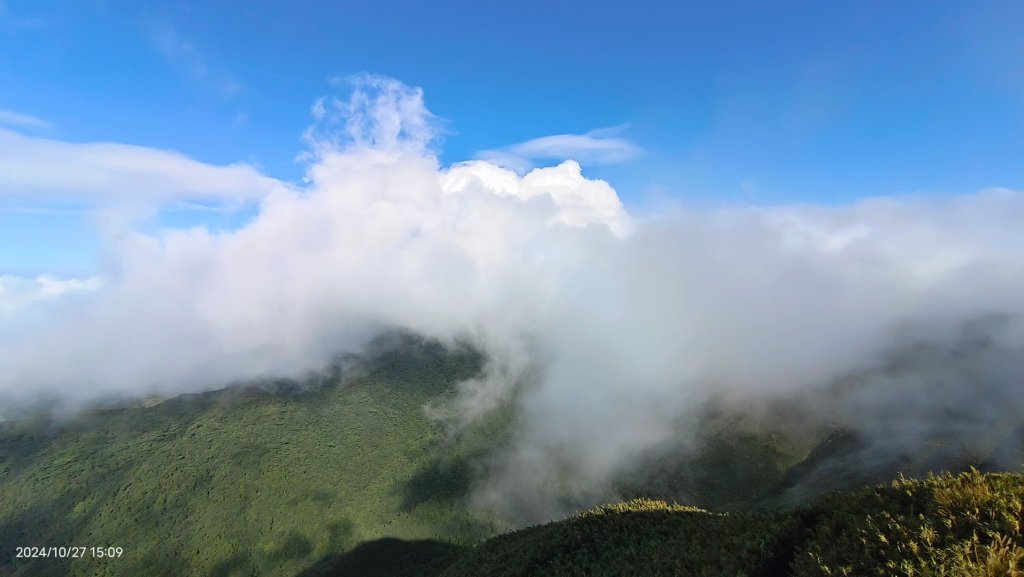 陽明山再見差強人意的 #雲瀑 #觀音圈 #霧虹 ？10/27_2636774