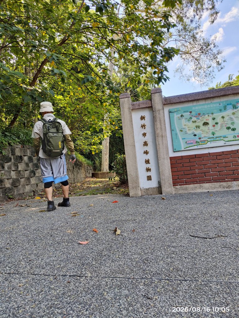 新竹高峰植物園健走趣封面圖