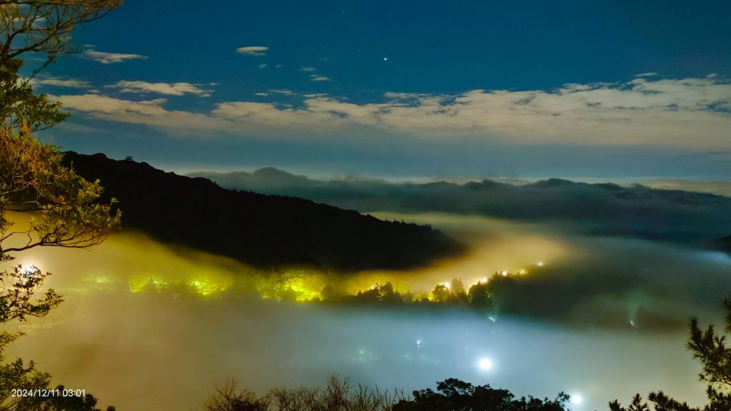 大屯山差強人意 #琉璃光 #火燒雲 #日出 #雲海 12/11_2666953