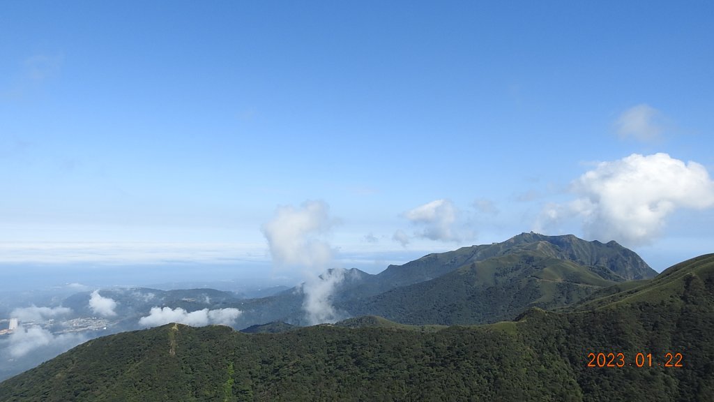 大年初一陽明山滿滿的日出雲海&水淹金山寺/天空之城，媲美20220127_2002309