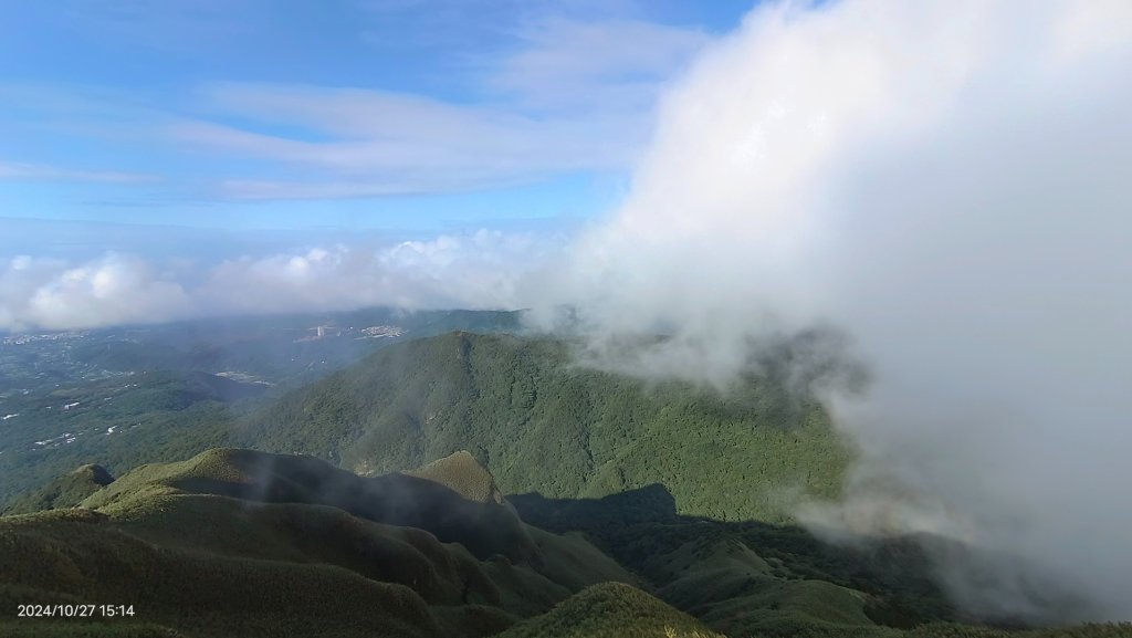 陽明山再見差強人意的 #雲瀑 #觀音圈 #霧虹 ？10/27_2636792