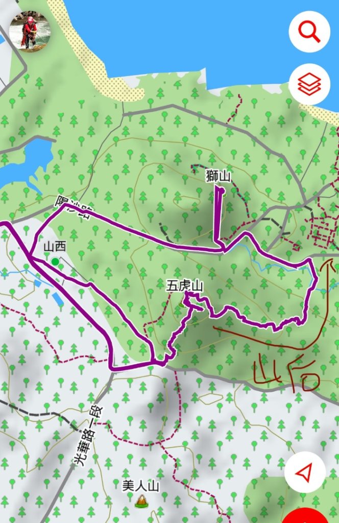 金門五虎山步道封面圖