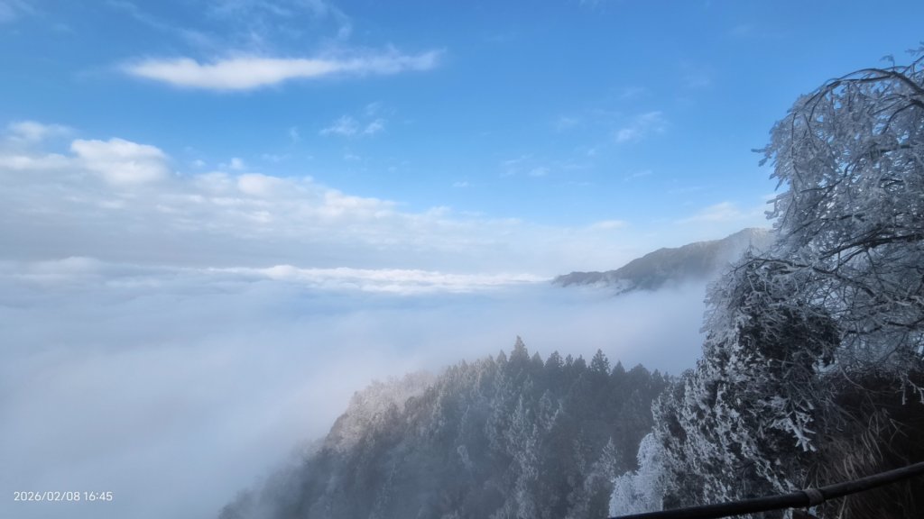 #霧淞 #雲海 #雲瀑 #霧虹 #太平山 #望洋山 #觀雲步道 #翠峰道路  2/8_2995287