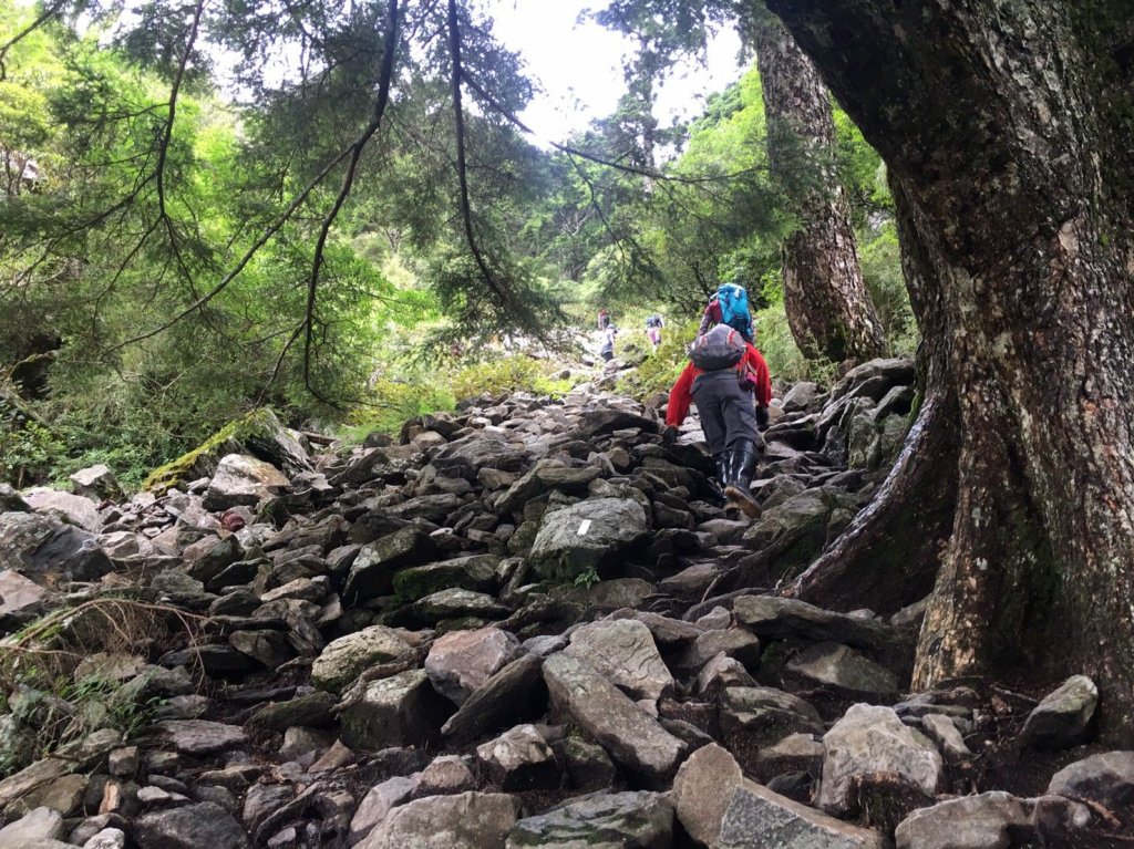 玉山前峰 美景與碎石坡的強烈對比_671780