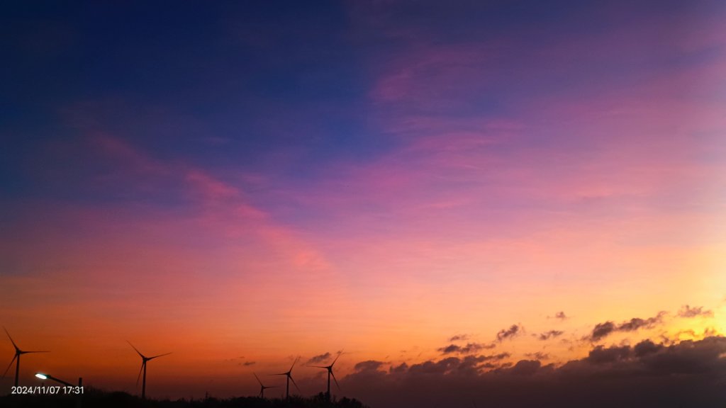 苗栗後龍半天寮/好望角夕陽火燒雲&首見火彩虹封面圖