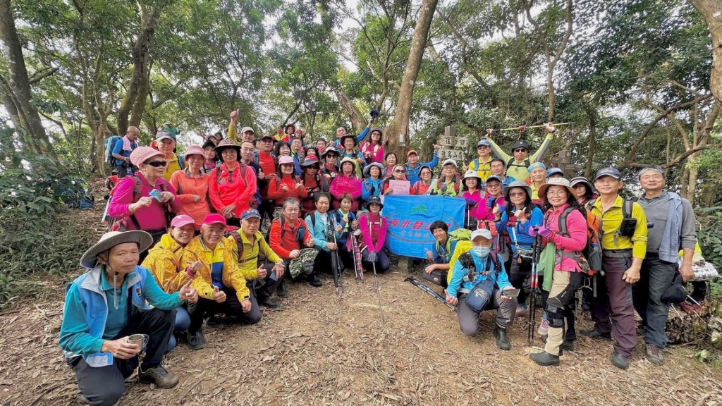 烏山嶺水利古道順走竹高崙山3連峰封面圖