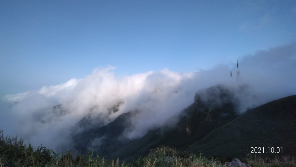 陽明山再見很滿意的雲瀑&觀音圈+夕陽，爽 !_1475045