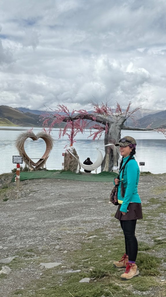 西藏的高山聖湖💙一措再措_2907353