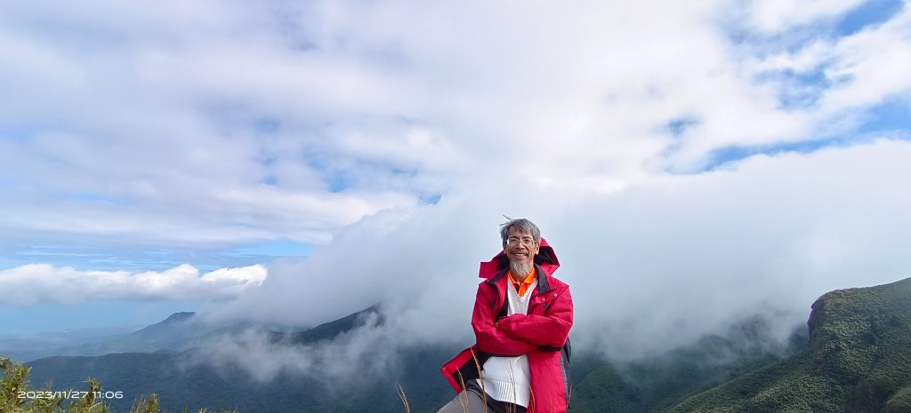 大屯山&小觀音山西峰追雲趣封面圖