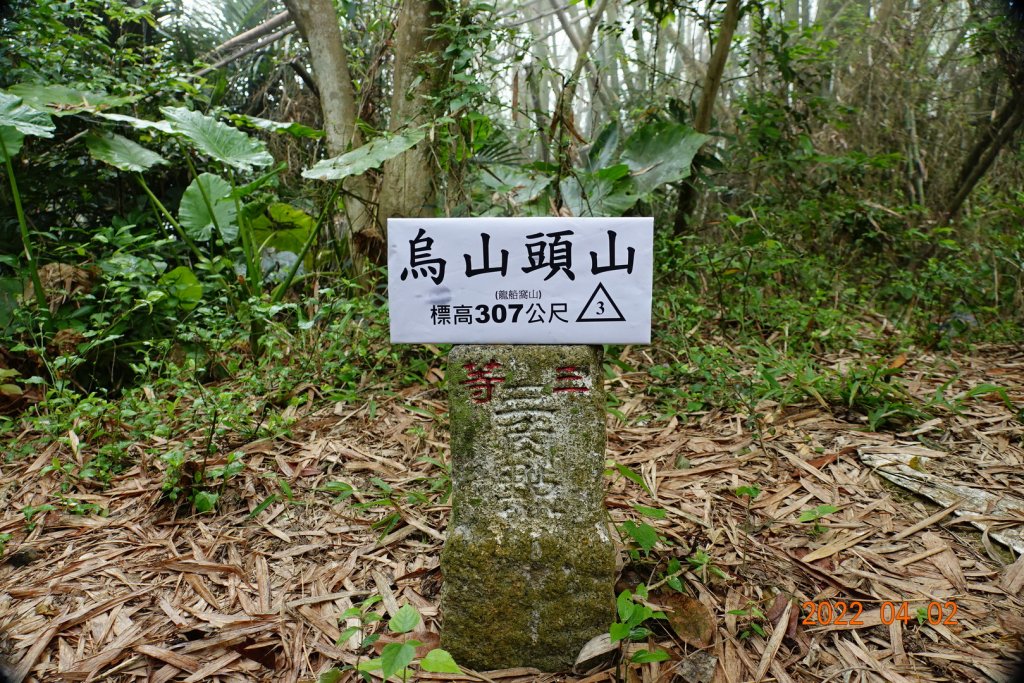 臺南 龍崎 烏山頭山(龍船窩山)封面圖