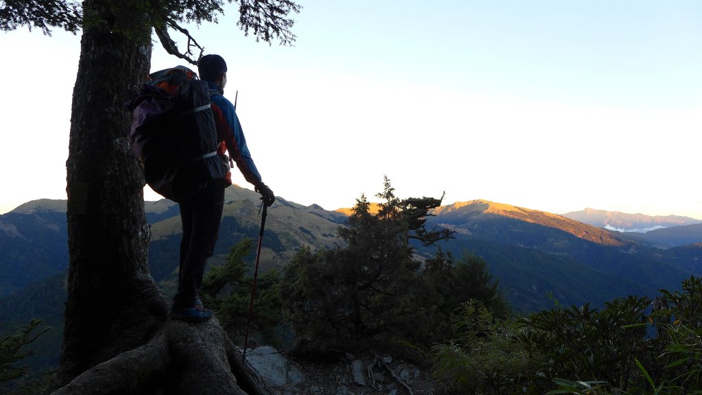 大好天氣的奇萊東稜_488853