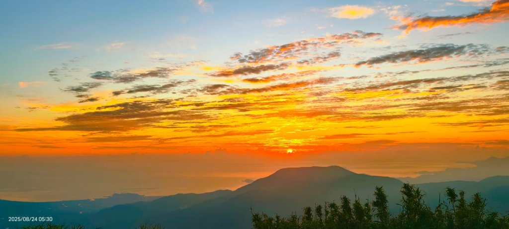 #七星山 #火燒雲 #雲瀑 #雲海 #日出 8/24 & #霧虹 #觀音圈 9/12_2868387