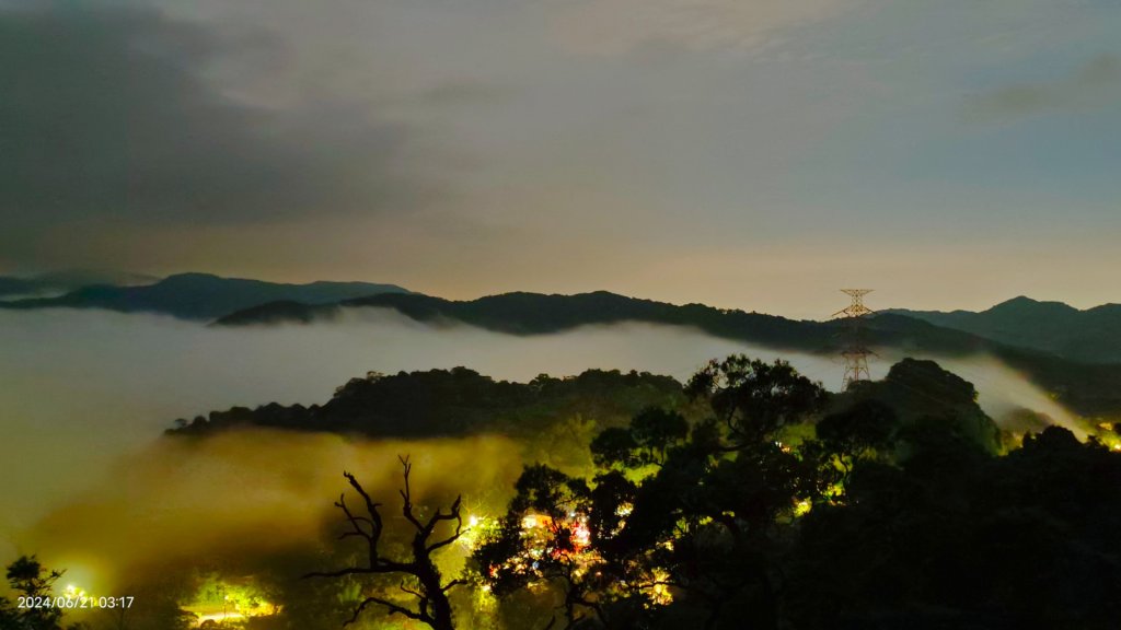 石碇趴趴走追雲趣 #月圓雲海 &夜景 #琉璃光 #雲瀑 6/21_2531417
