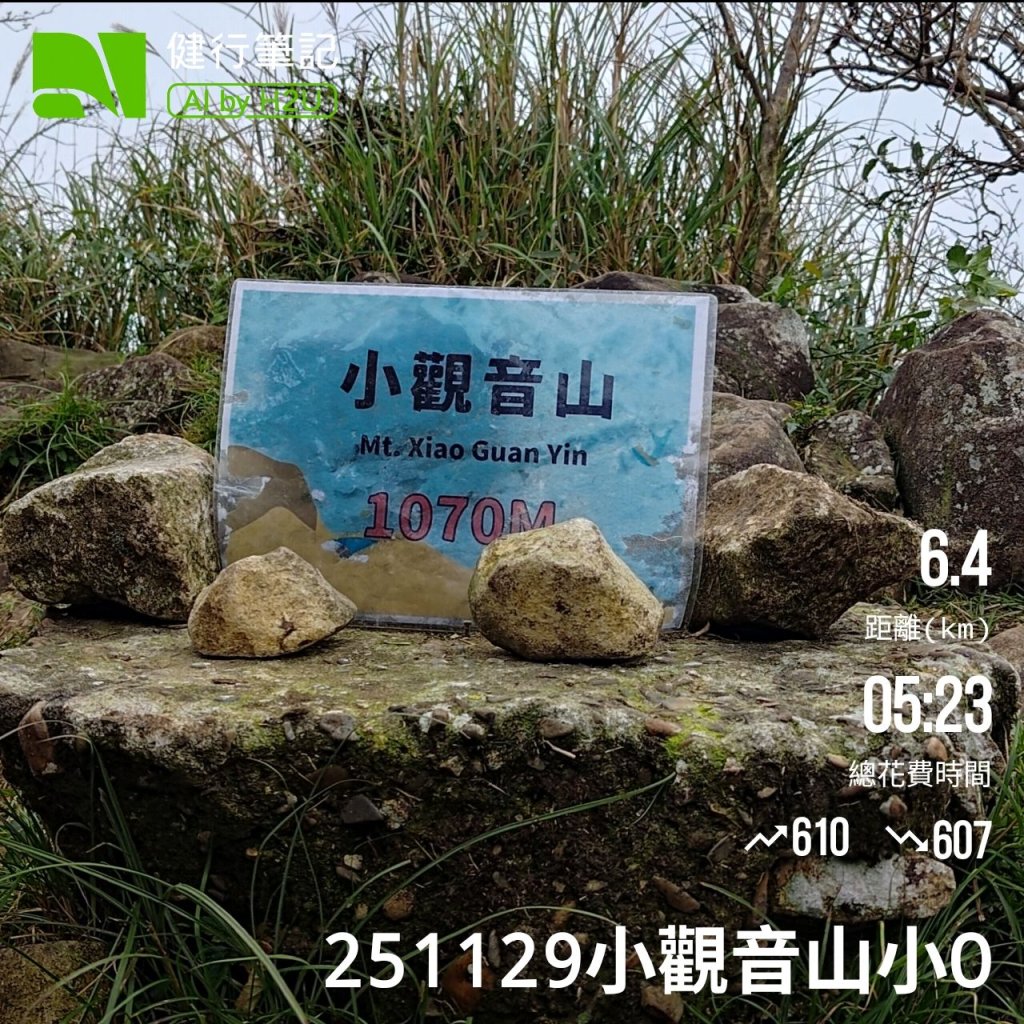 11/29六 小觀音山封面圖