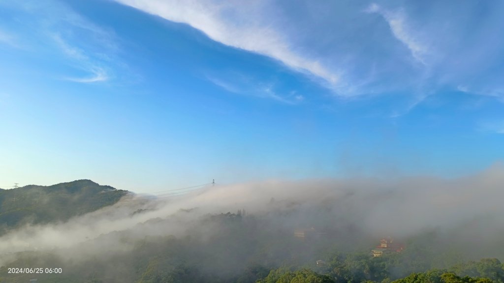 夜景 #琉璃光雲瀑 &火燒雲日出&藍天 #雲瀑  6/25_2534961