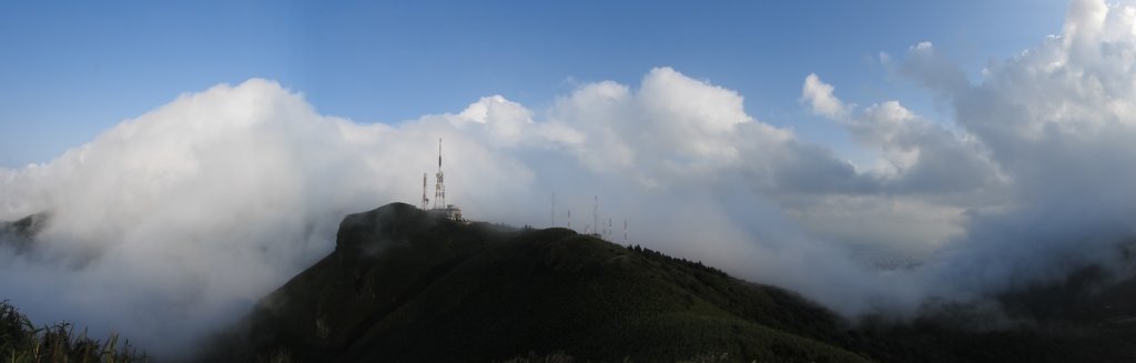 陽明山再見很滿意的雲瀑&觀音圈+夕陽，爽 !_1474893