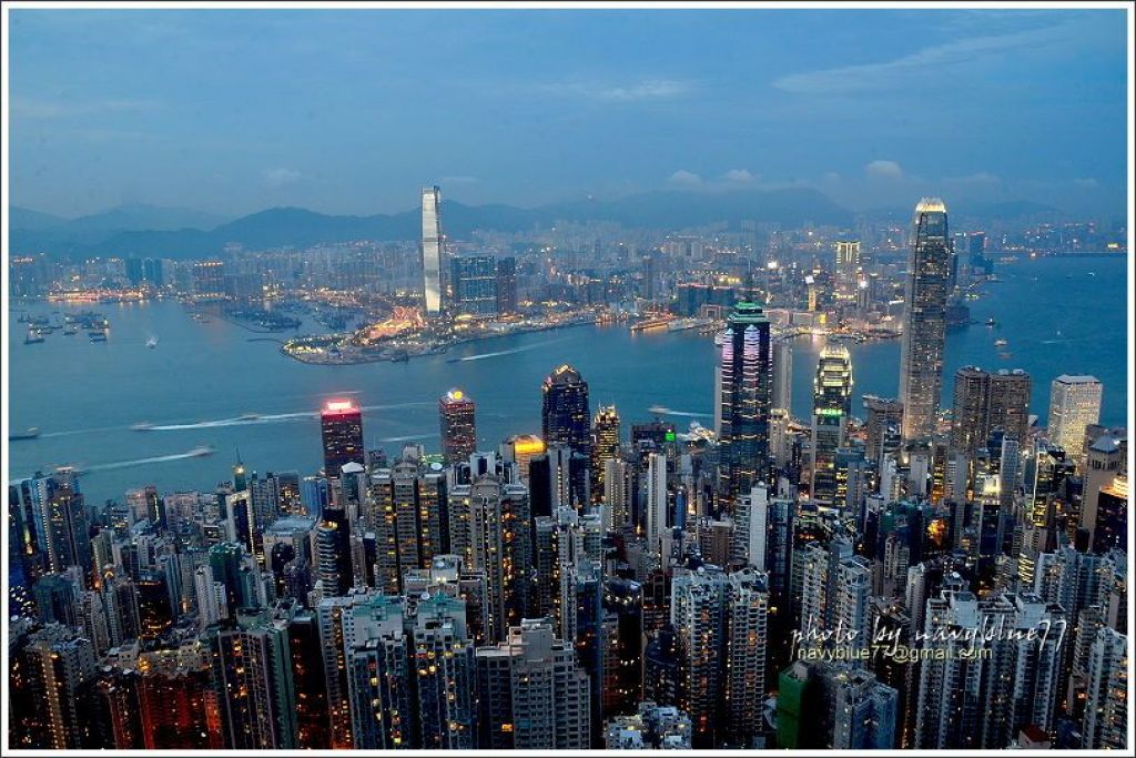 　香港太平山山頂環迴步行徑+百萬夜景_136089