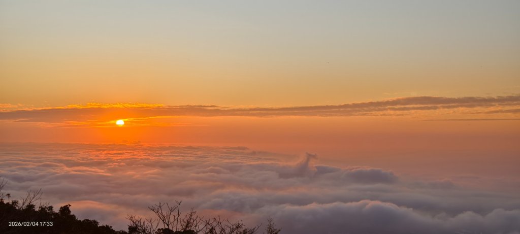 #觀音山 #雲海 #夕陽 #琉璃光 #天空之城 2/4_2993065