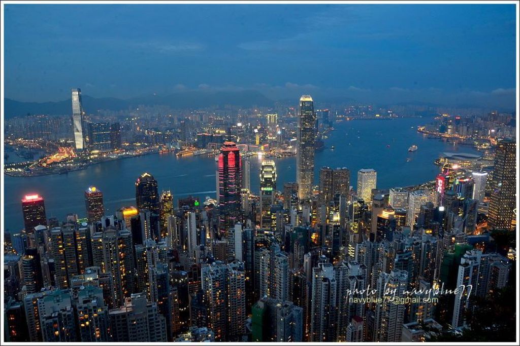 　香港太平山山頂環迴步行徑+百萬夜景_136090